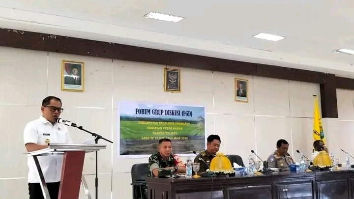 Bupati Buol Perkuat Ketahanan Pangan Melalui Perluasan Cetak Sawah Baru