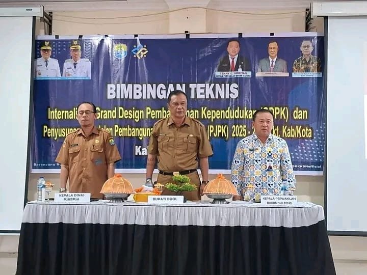 Sekda Buka Bimtek PJPK Kab.Buol 2025 – 2029