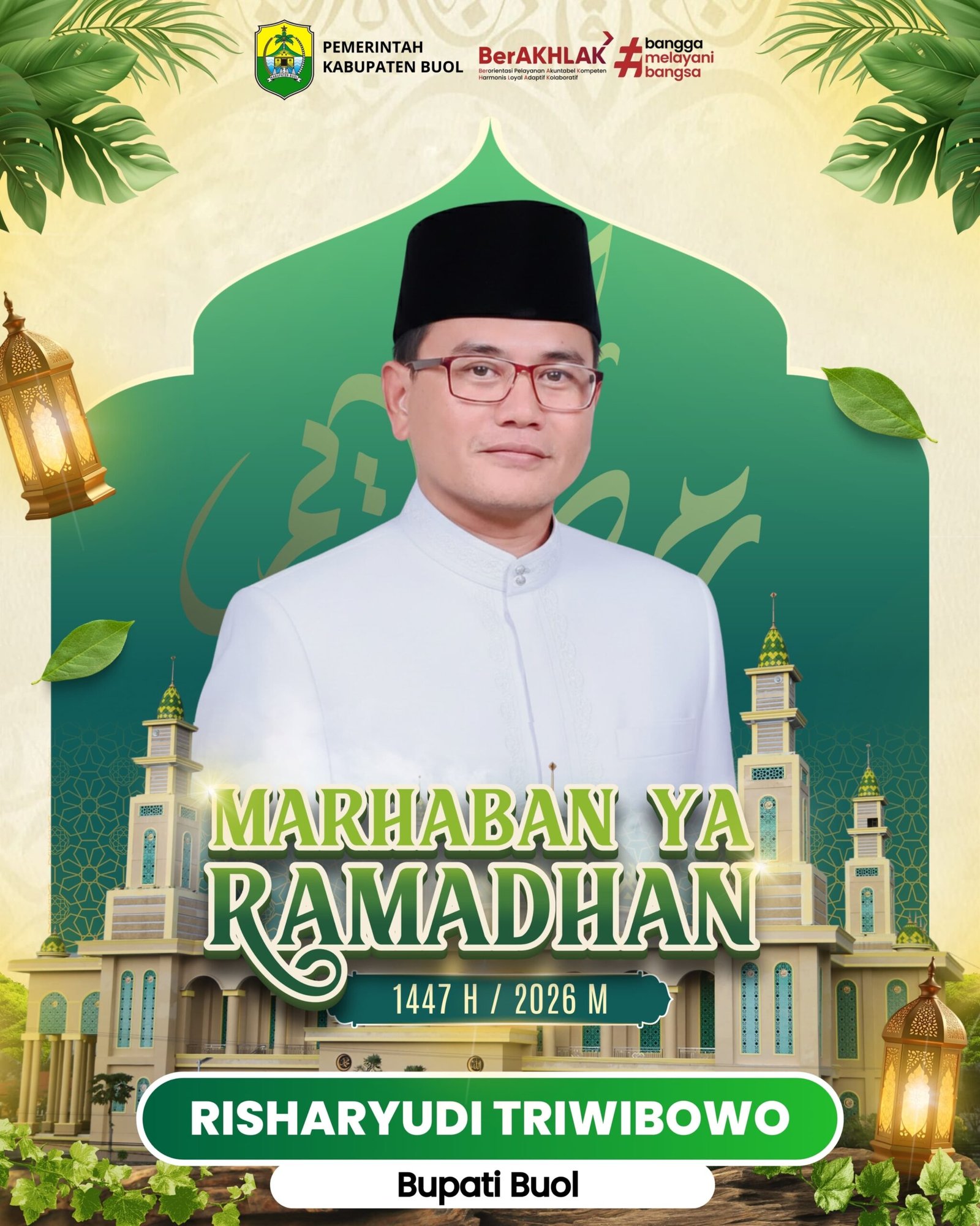 Bupati Buol Ajak Masyarakat Jadikan Ramadhan 1447 H Momentum Tingkatkan Ketakwaan dan Pererat Persaudaraan