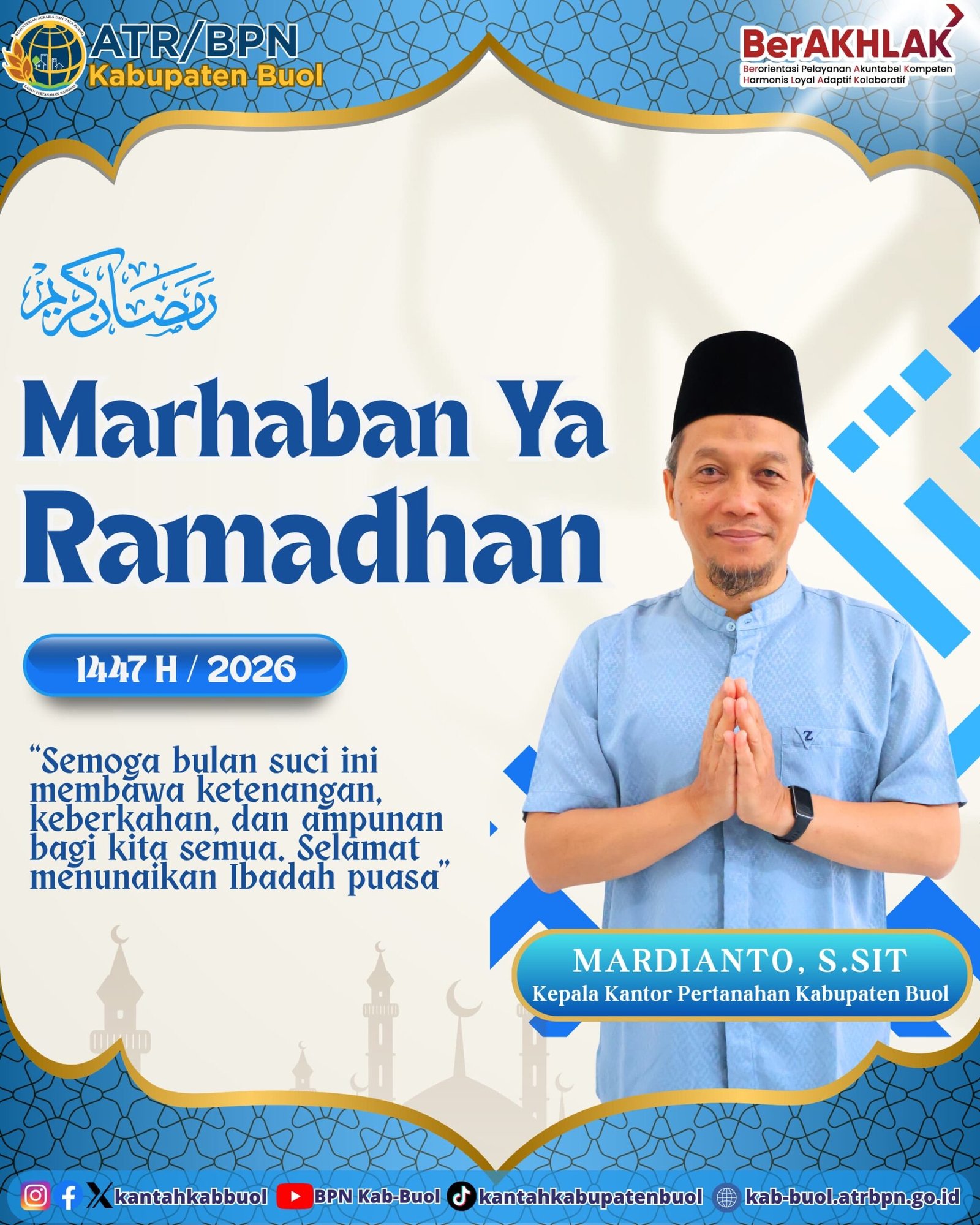 Marhaban Ya Ramadhan, Selamat Menunaikan Ibadah Puasa
