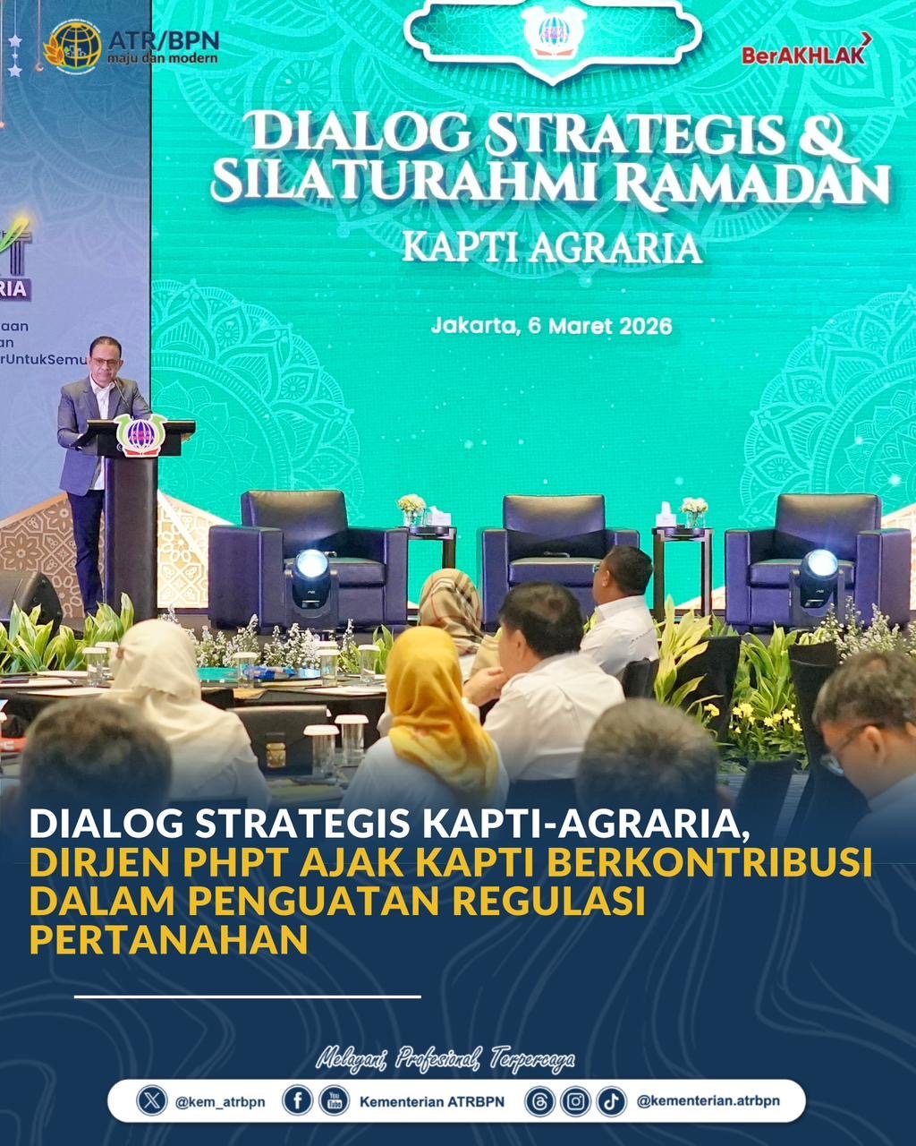 Dialog Strategis KAPTI-AGRARIA, Dirjen PHPT Ajak KAPTI Berkontribusi dalam Penguatan Regulasi Pertanahan
